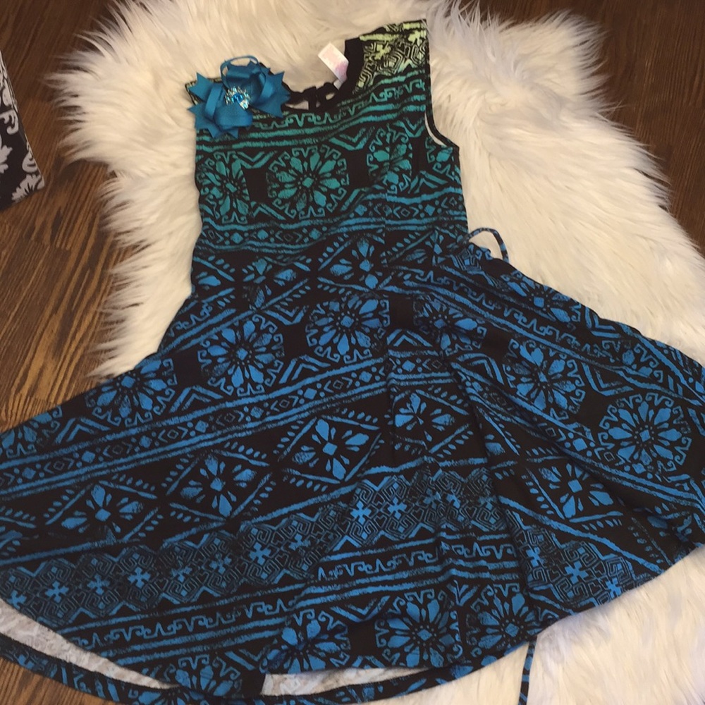 Dress with a bow
